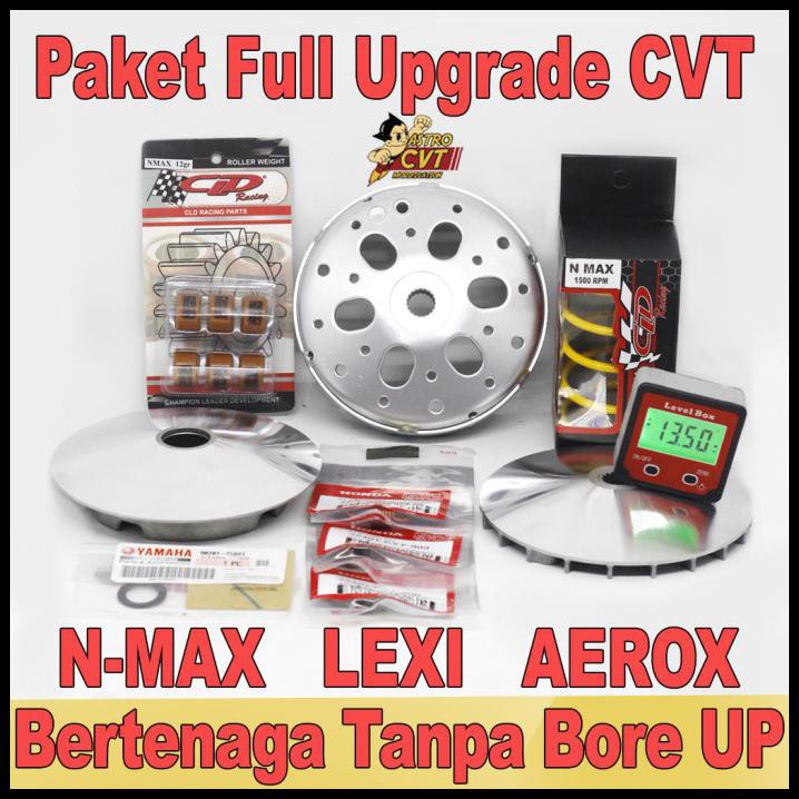 Full Spek Cvt Upgrade Nmax Aerox 155 Lexi 125 - Nmax 2017-2021