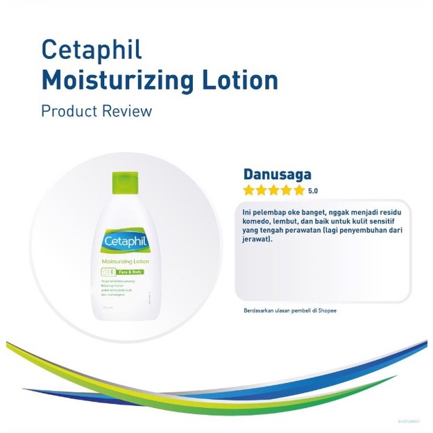 Cetaphil Moisturizing Lotion 200ml Pelembab Perawatan Tubuh untuk Semua Jenis Kulit