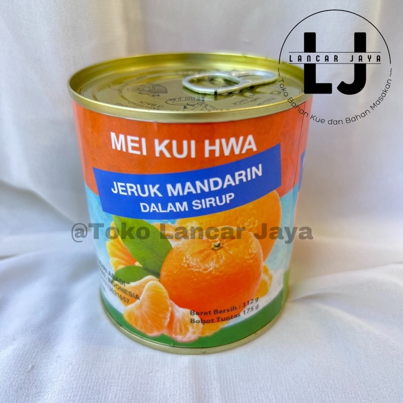 

Jeruk Mandarin dalam Sirup Mei Kui Hwa | Jeruk Mandarin Kaleng | Jeruk Kaleng | Jeruk dalam Kemasan | Mandarin Orange In Syrup | Mei Kui Hwa