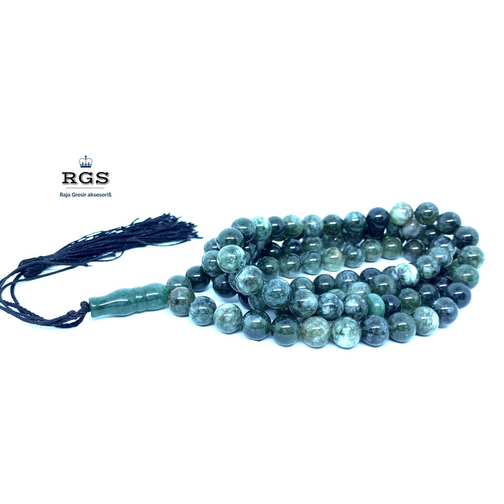 Tasbih Batu Smoky Quartz Asli Natural