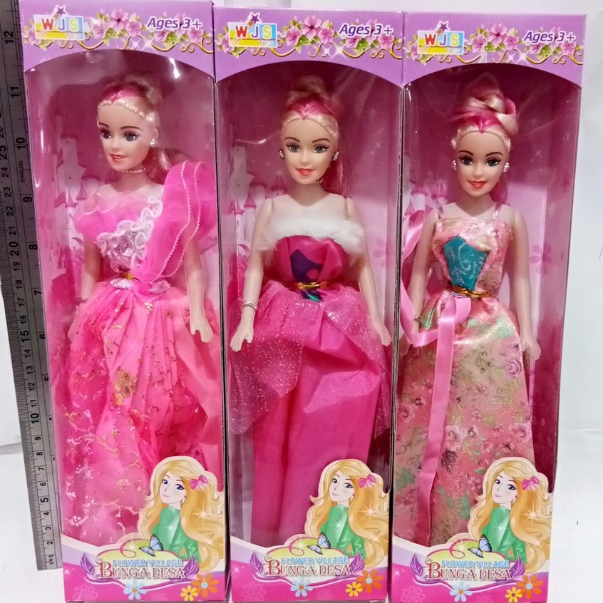 Mainan anak perempuan  boneka bunga desa murah - b712