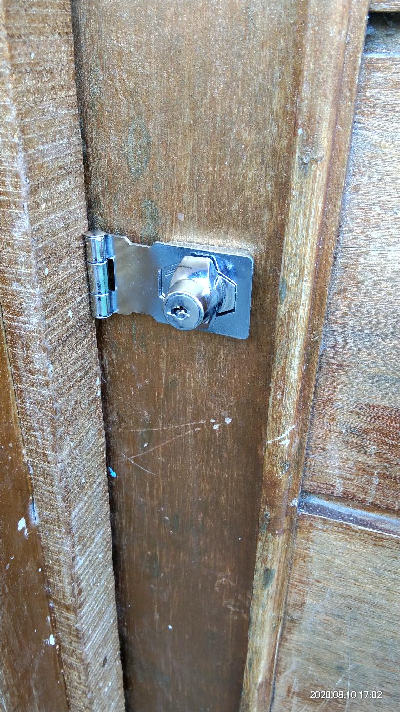Overval 2.5 Inci Kunci Gembok Kait Putar / Overpal Hasp Lock