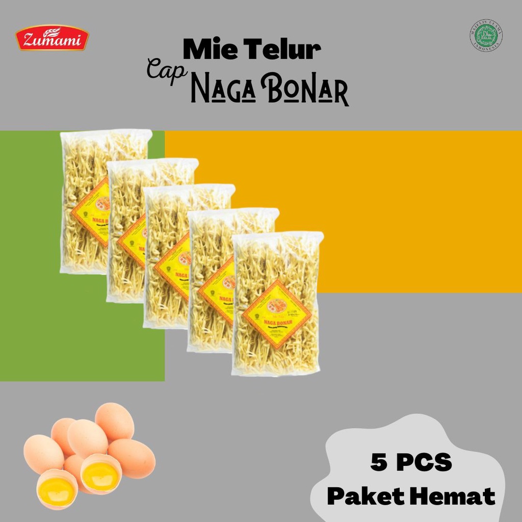 

ZUMAMI MIE NAGA BONAR MIE TELUR GEPENG NON BUMBU BERAT MIE KUNING KERING GEPENG MIE GEPENG TELUR NON BUMBU MIE TELUR GEPENG DI PANGGANG MIE TELUR / MIE TELUR CAP NAGABONAR ISI 5 PCS PAKET HEMAT / MIE / MIE TELUR