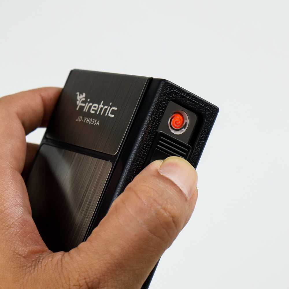 Tempat Rokok Kotak Rokok Plus Korek Elektrik Keren Unik Aesthetic Wadah Penyimpanan Rokok Bungkus Rokok Plus korek Firetric Focus