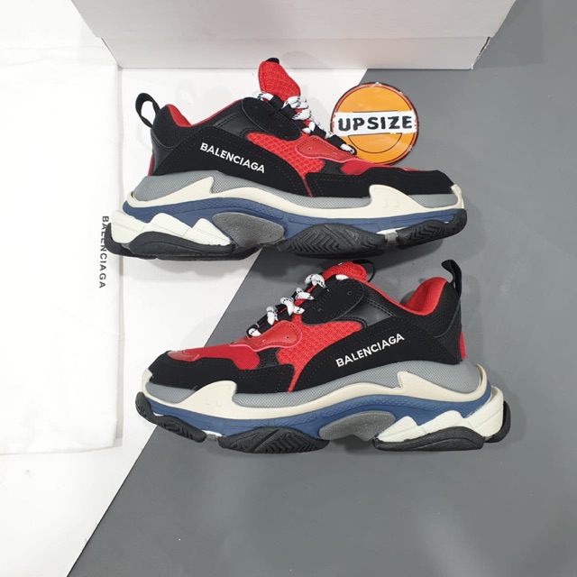 triple s red black