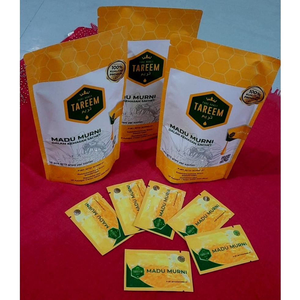

MADU MURNI ISI 10 SACHET @15 GRAM