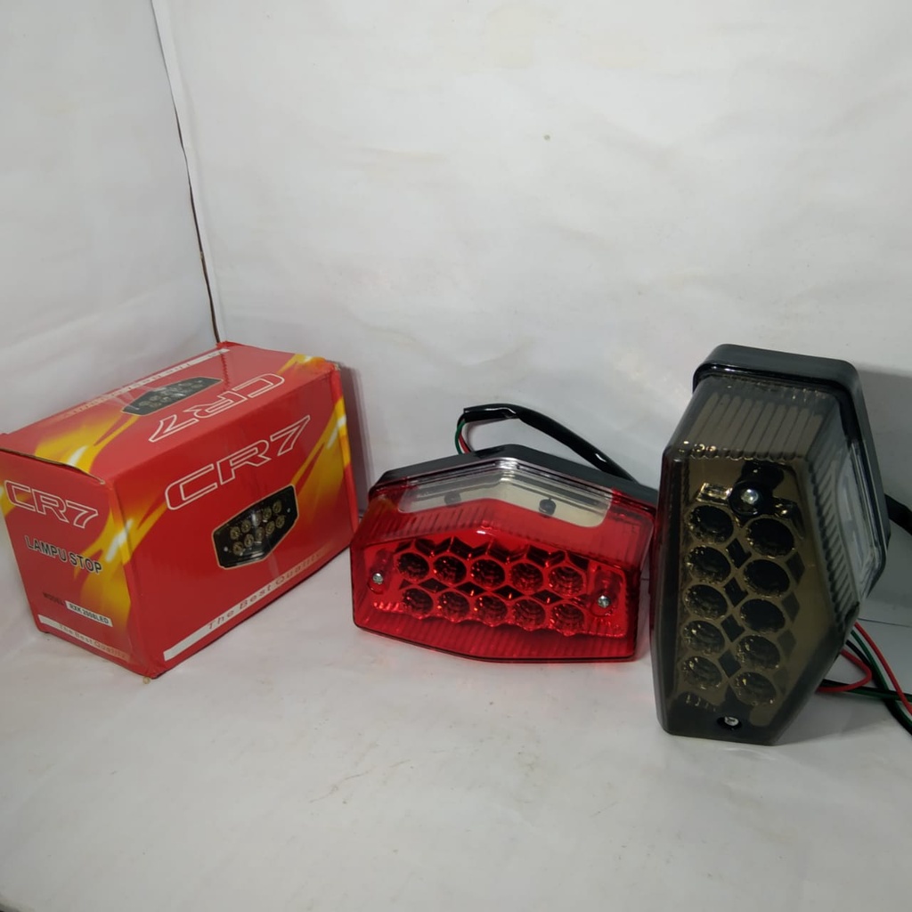 Lampu Stop Rem RX King Belakang Stop Lamp Led Motor 12 LED CR7