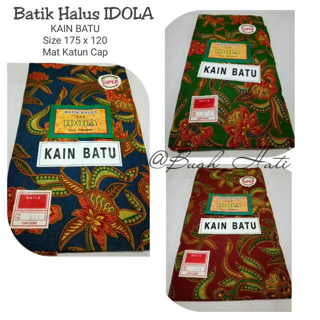 KAIN JARIK BATIK IDOLA KAIN BATU IDOLA  / SARUNG BATIK /KAIN BATIK SARIMBITAN / SERAGAMAN