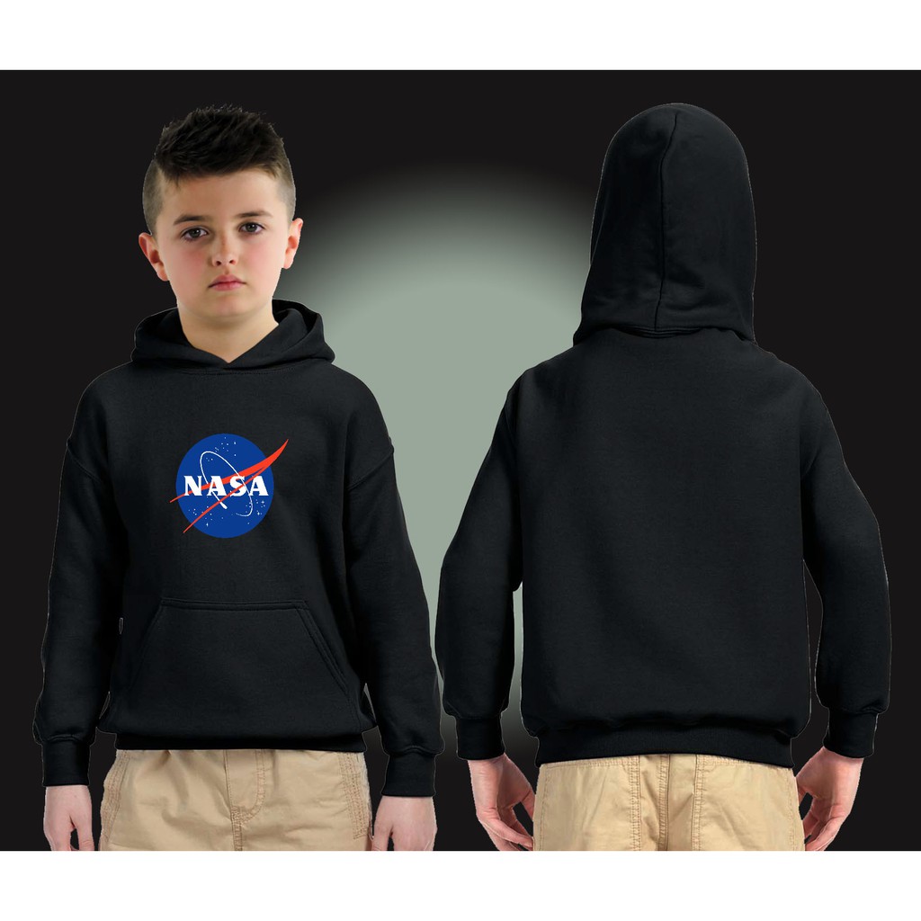 Jaket Hoodie Nasa anak Sweater nasa switer anak anak cewek / cowok