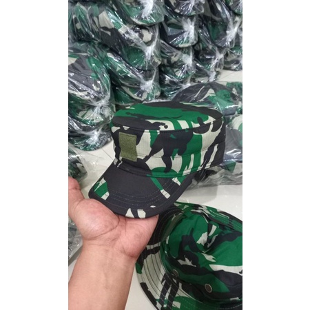 TOPI PET TNI TIPE KOMANDO