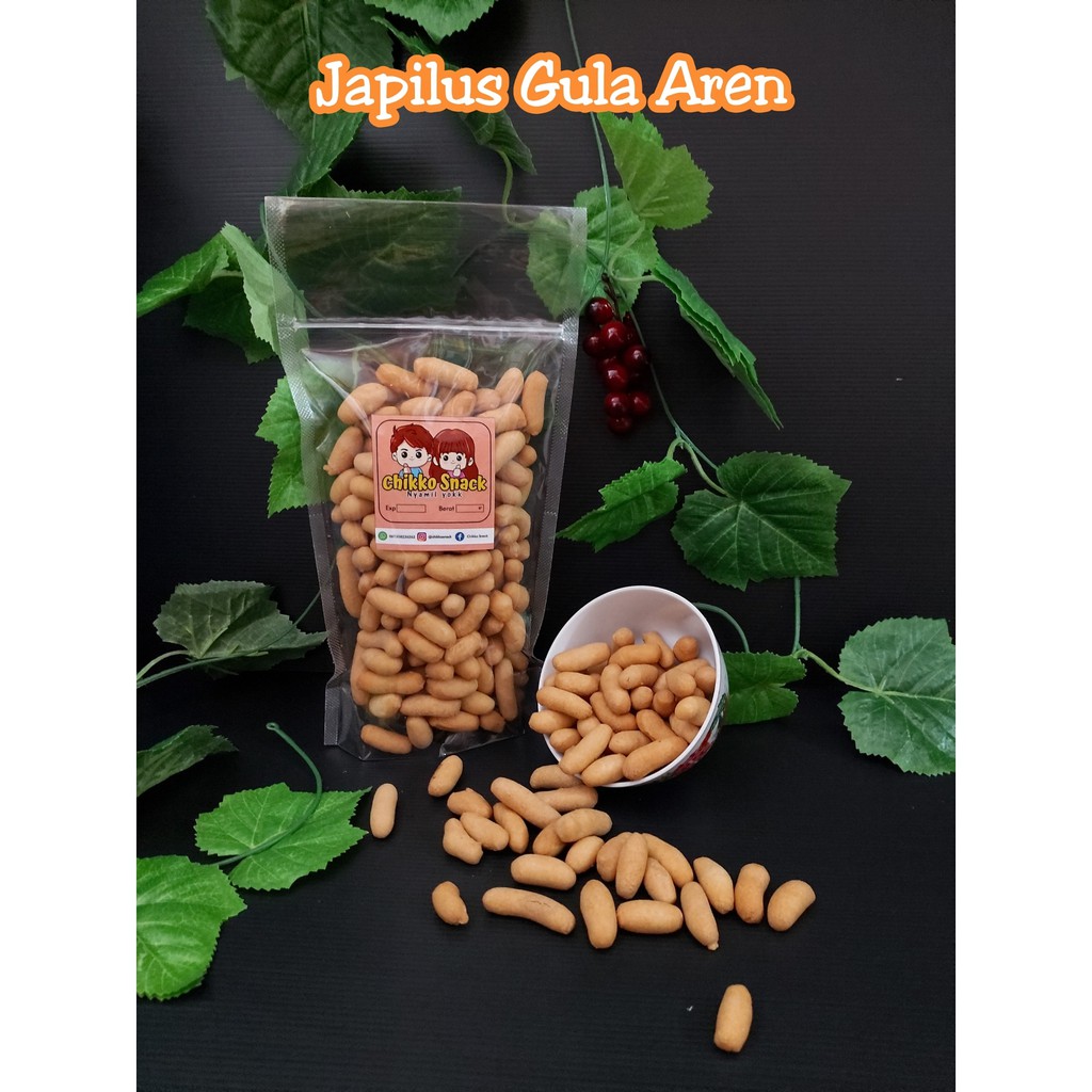 

JAPILUS PILUS GULA AREN RASA MANIS TEKSTUR RENYAH DAN GURIH 250 GR