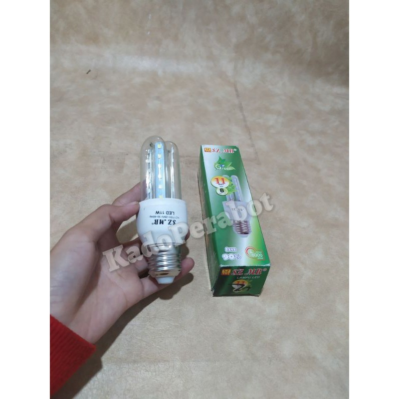 lampu sz MR 11watt - lampu kaca bening - lampu tidur kecil kamar tidur