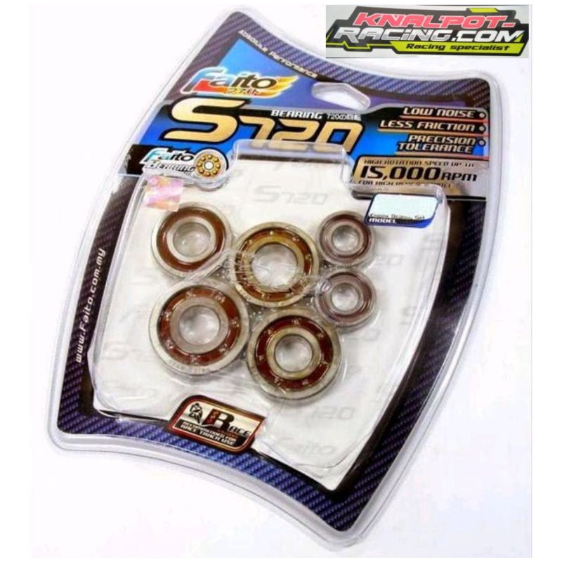 Bearing Set Faito S720 Yamaha Fiz R
