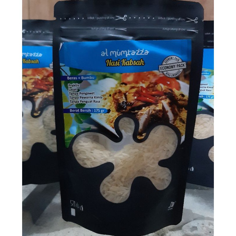 

Nasi Kabsah, Beras Basmati+Bumbu Instan,Economy Pack