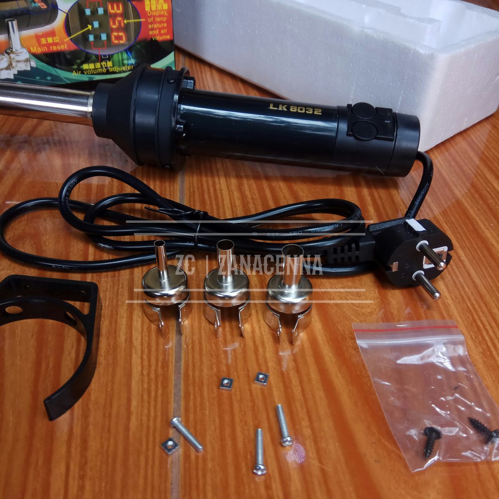 Solder uap portable Hot Gun Portable BGA SMD Repair Rework Solder LK8032 Original