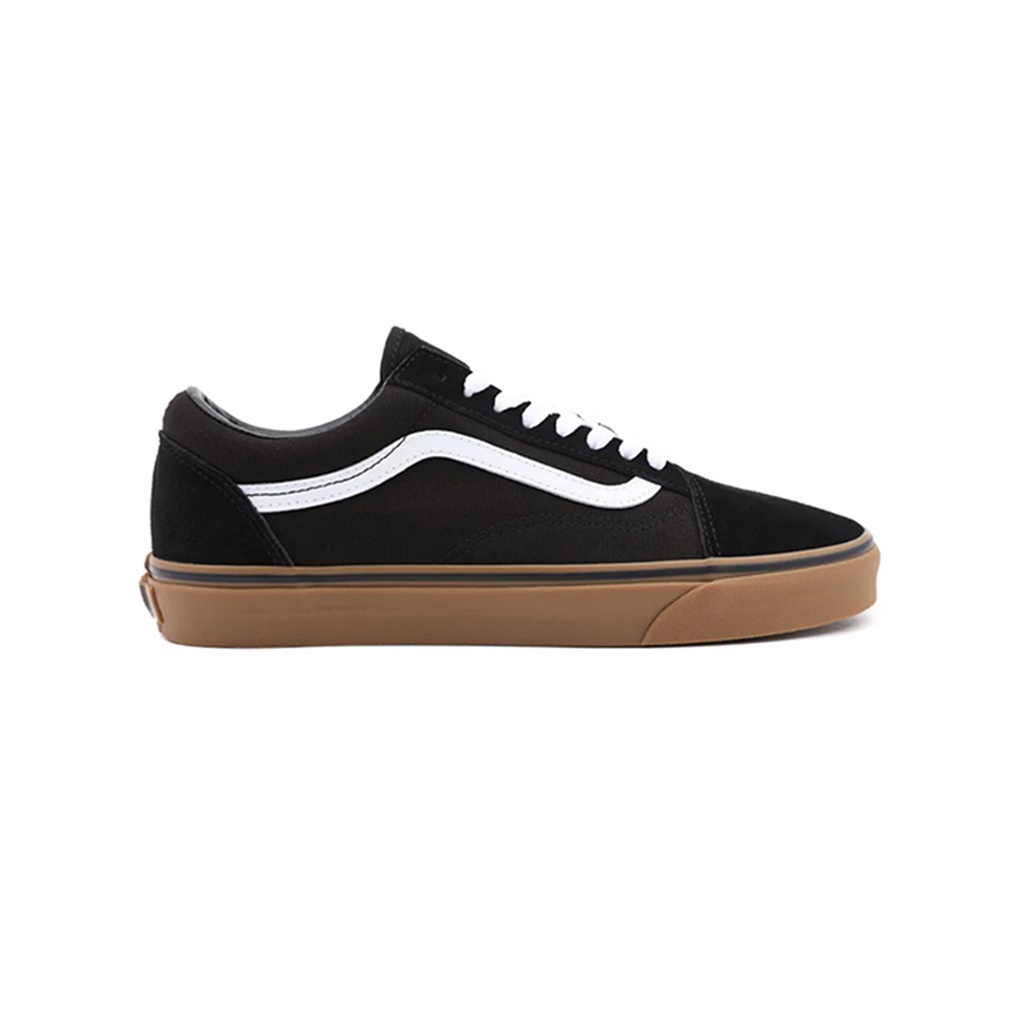 SEPATU VANS OFF THE WALL | OLD SKOOL GUMSOLE BLACK MEDIUM GUM