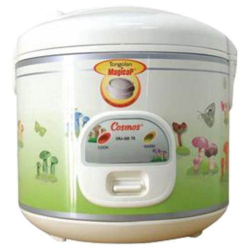 COSMOS CRJ-8228 Rice Cooker 1.8 L, panci anti lengket dan 3in1 Memasak, Menghangatkan, Mengukus 400W