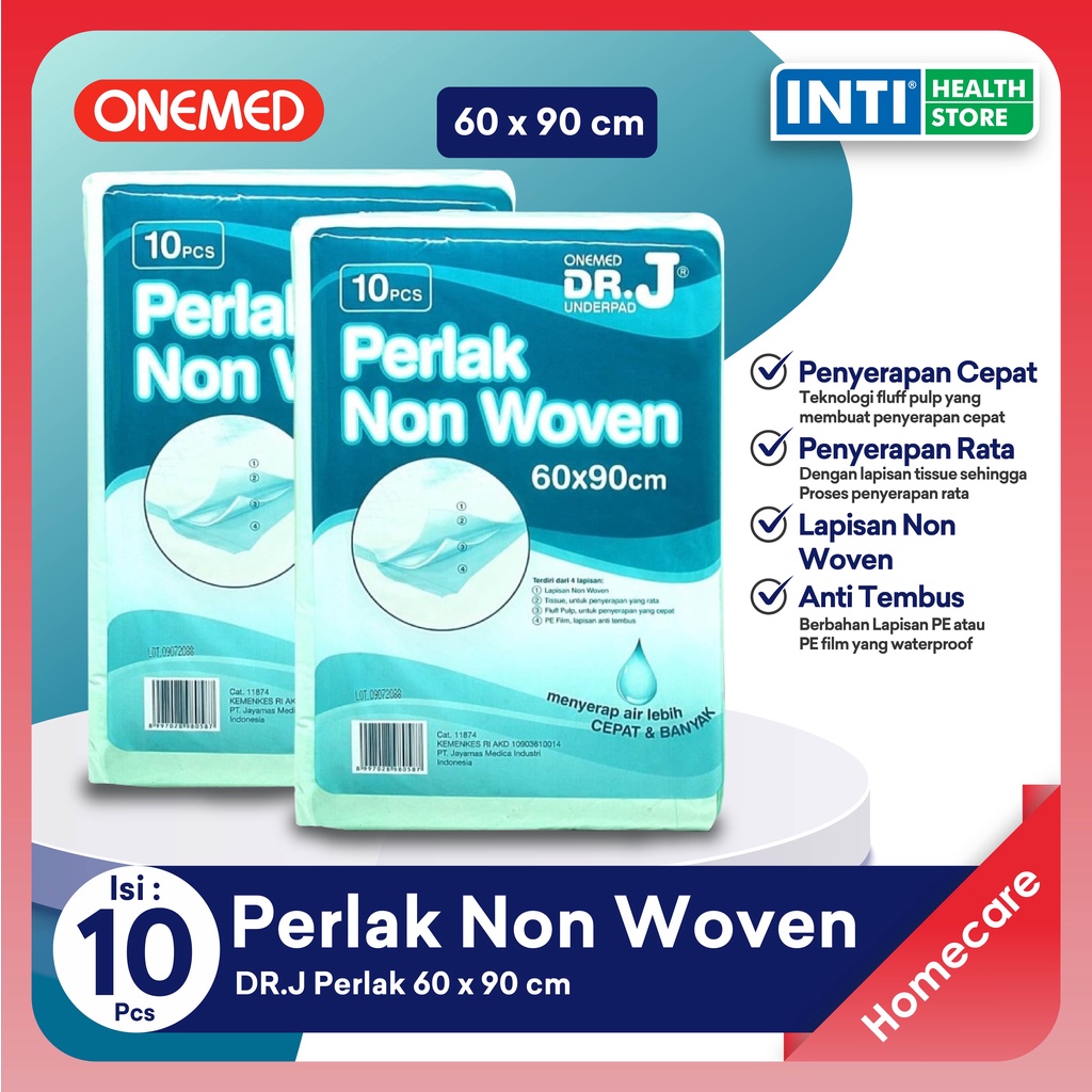 Onemed | Underpad | Underpad Dr. J | Perlak | Tatakan