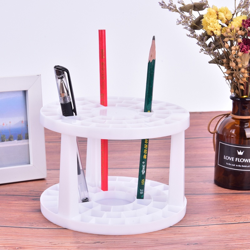 (LUCKID) Stand Holder Kuas Lukis Lipat 49 Lubang