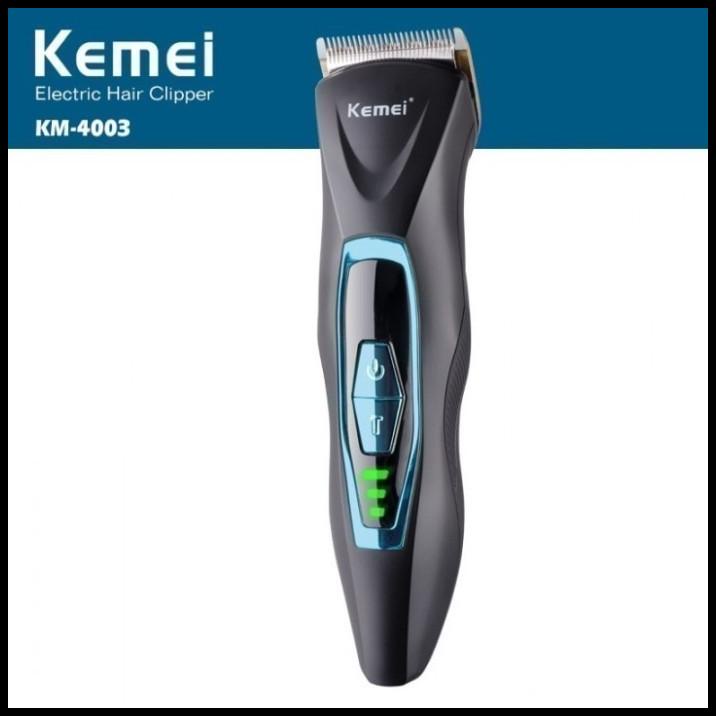 Kemei Km-4003 Waterproof Electric Trimmer For Men Professional Hair Cl