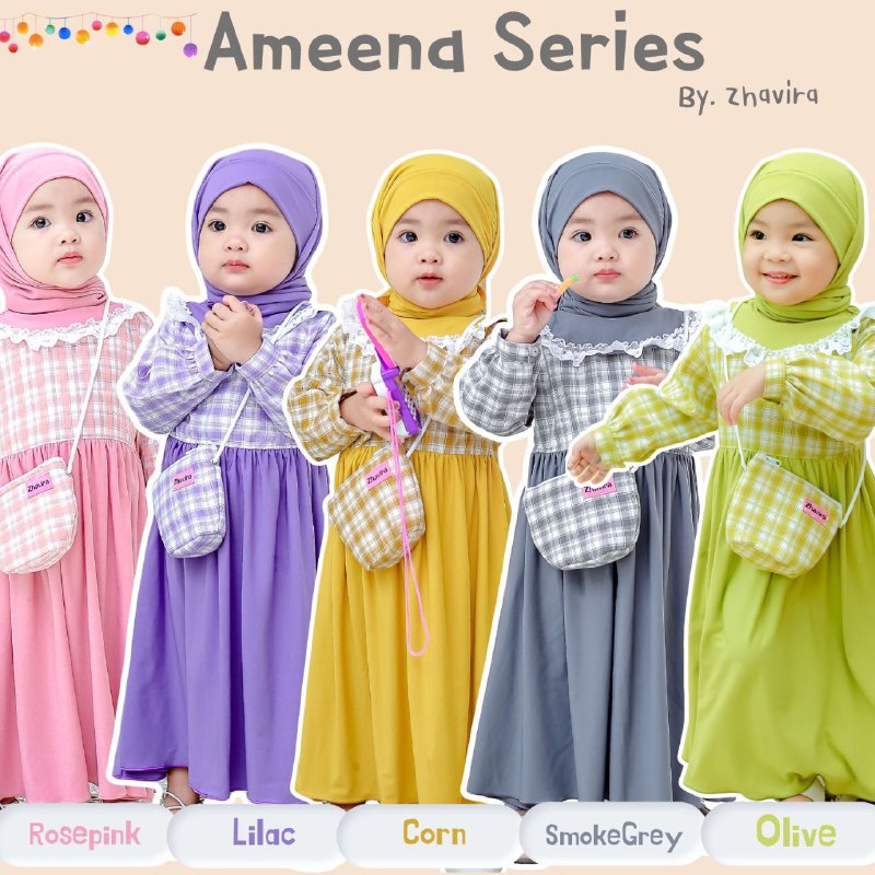 Afsheenastore Gamis Ameena By Zhavira