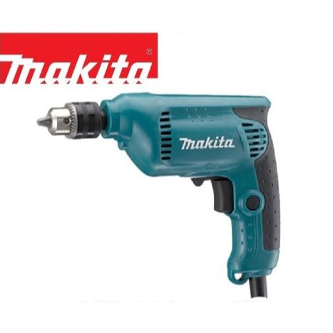 MAKITA 6412 Bor Listrik 10mm Tangan Kayu Besi Bolak Balik Mesin