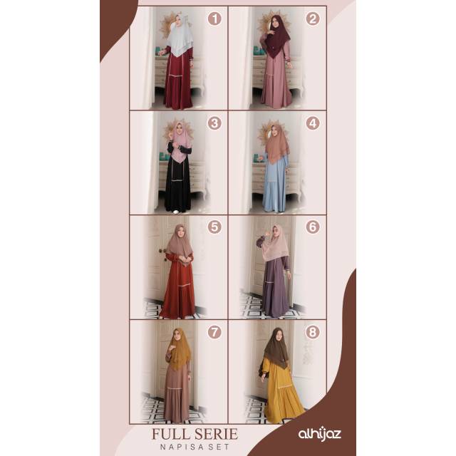 Napisa Dress Set Gamis by Alhijaz