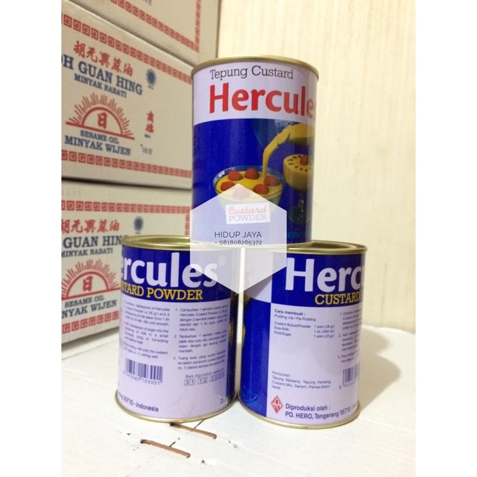 

Hercules Custard Powder ( Tepung Custard )