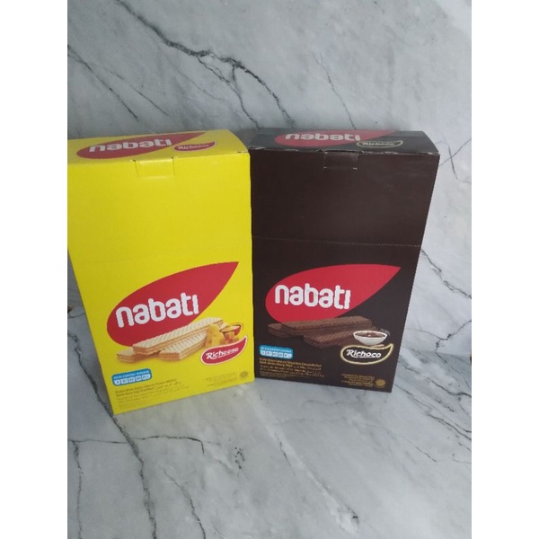 

Wafer nabati,150g,rasa Richeese(krim keju), cokelat