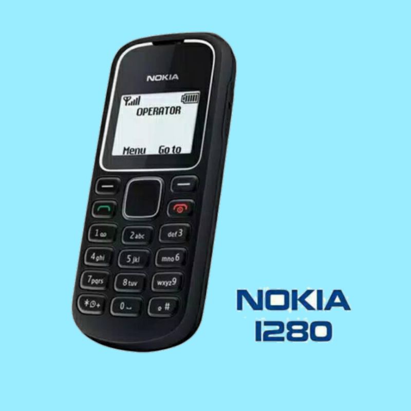 handphone nokia 1280 single sim Hp nokia jadul 1280 nokia 1280 bergaransi