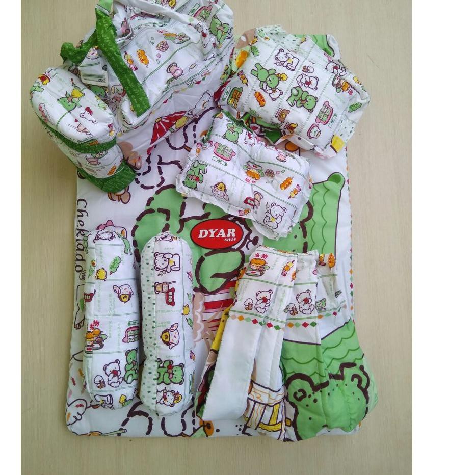 Promo !! Kasur bayi Set Chekiddo- perlengkapan tidur bayi Komplit- perlengkapan tidur bayi murah