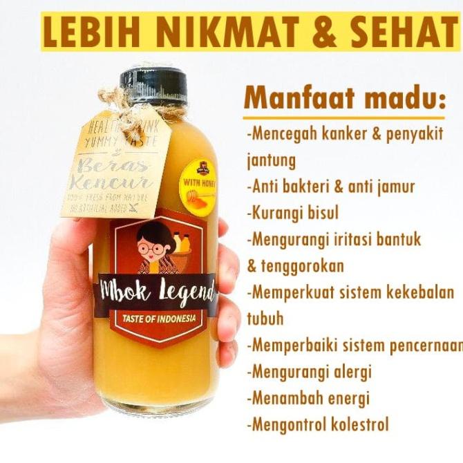 

Jamu Mbok Legend + MADU Botol Kaca 1000 ml