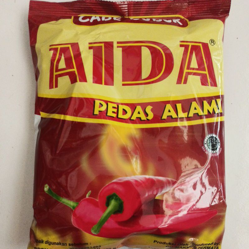 

aida bubuk cabe pedas 500gram