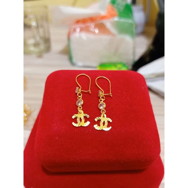 ANTING JURAI DEWASA PERAK 925 LAPIS MAS