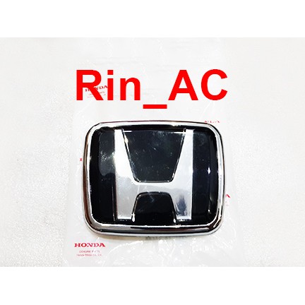 Emblem Logo Lambang Huruf Tulisan H Grill Gril Grile Grille di Pintu Kap Mesin Cap Motor Depan Mobil