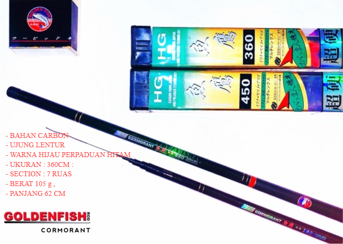 JORAN | TEGEG GOLDENFISH CORMORANT 360CM