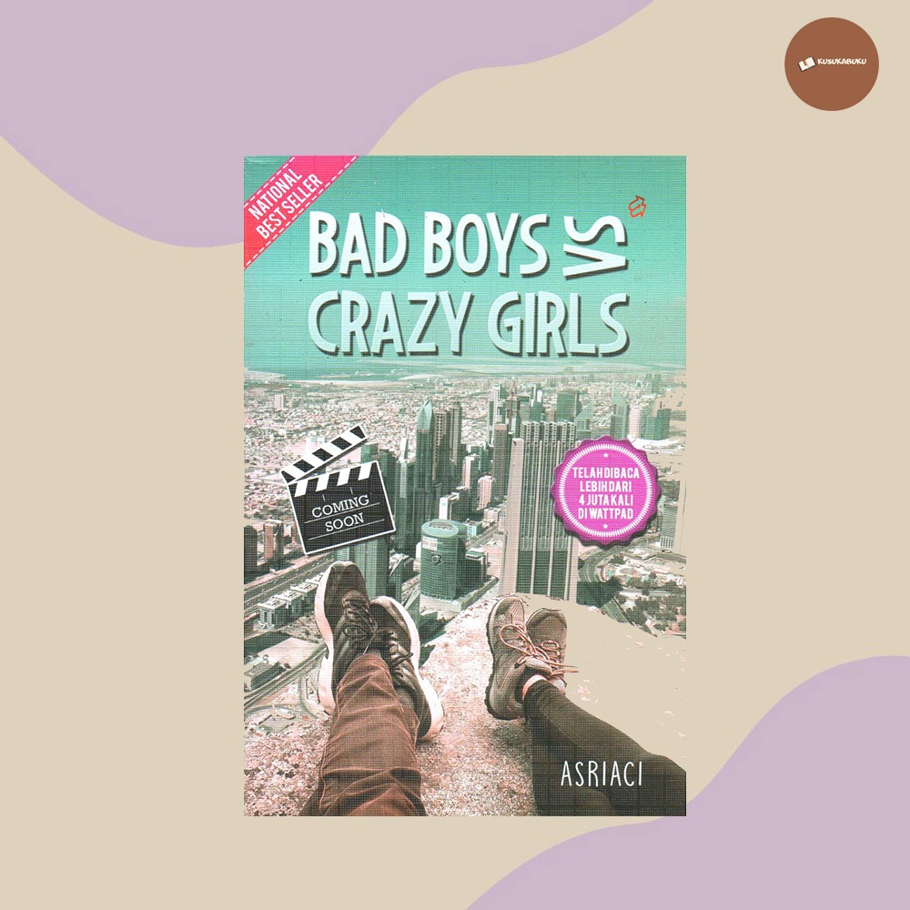 Buku Novel Bad Boys Vs Crazy Girls