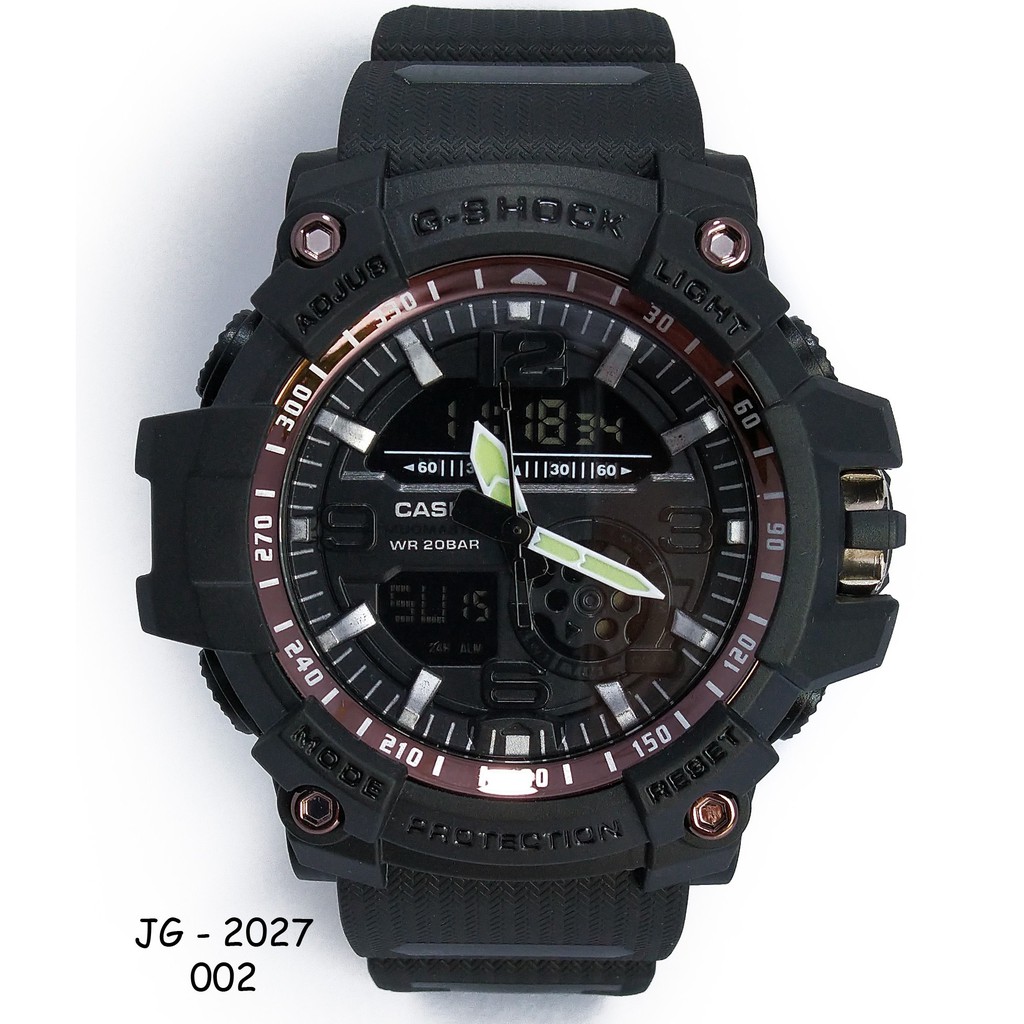 COD PROMO !!! JAM TANGAN DUALTIME PRIA G-SHOCK JG-2027