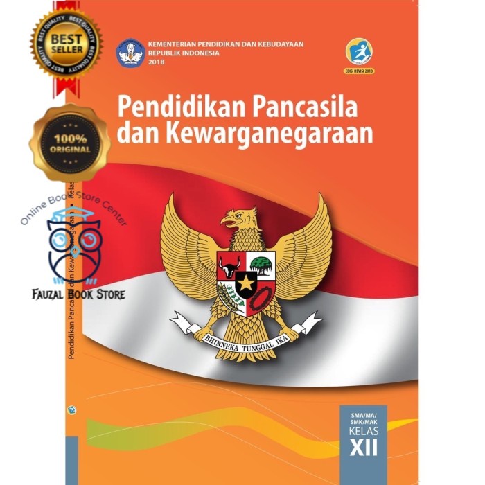 Jual Buku PPKn Kelas 12 SMA SMK Diknas Revisi 2018 | Shopee Indonesia