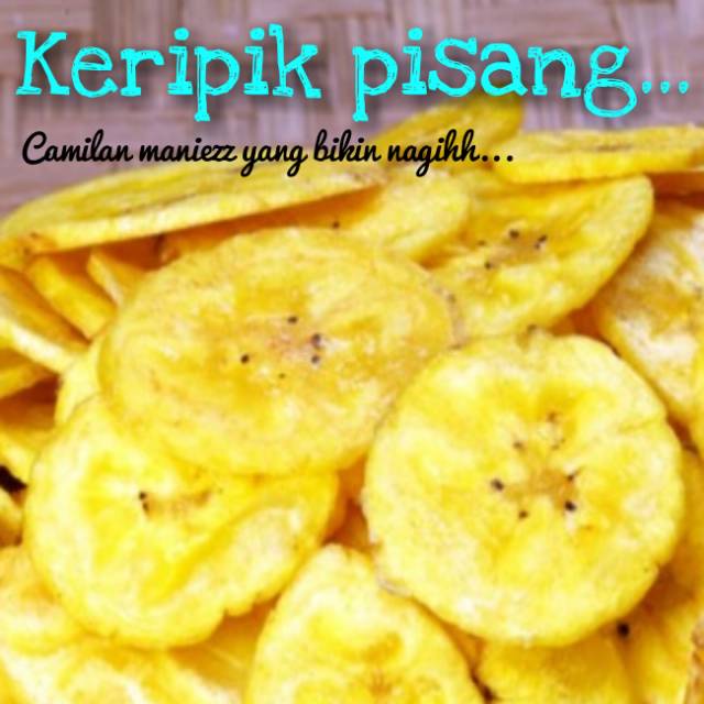 

Keripik pisang asli Tulungagung 250gr