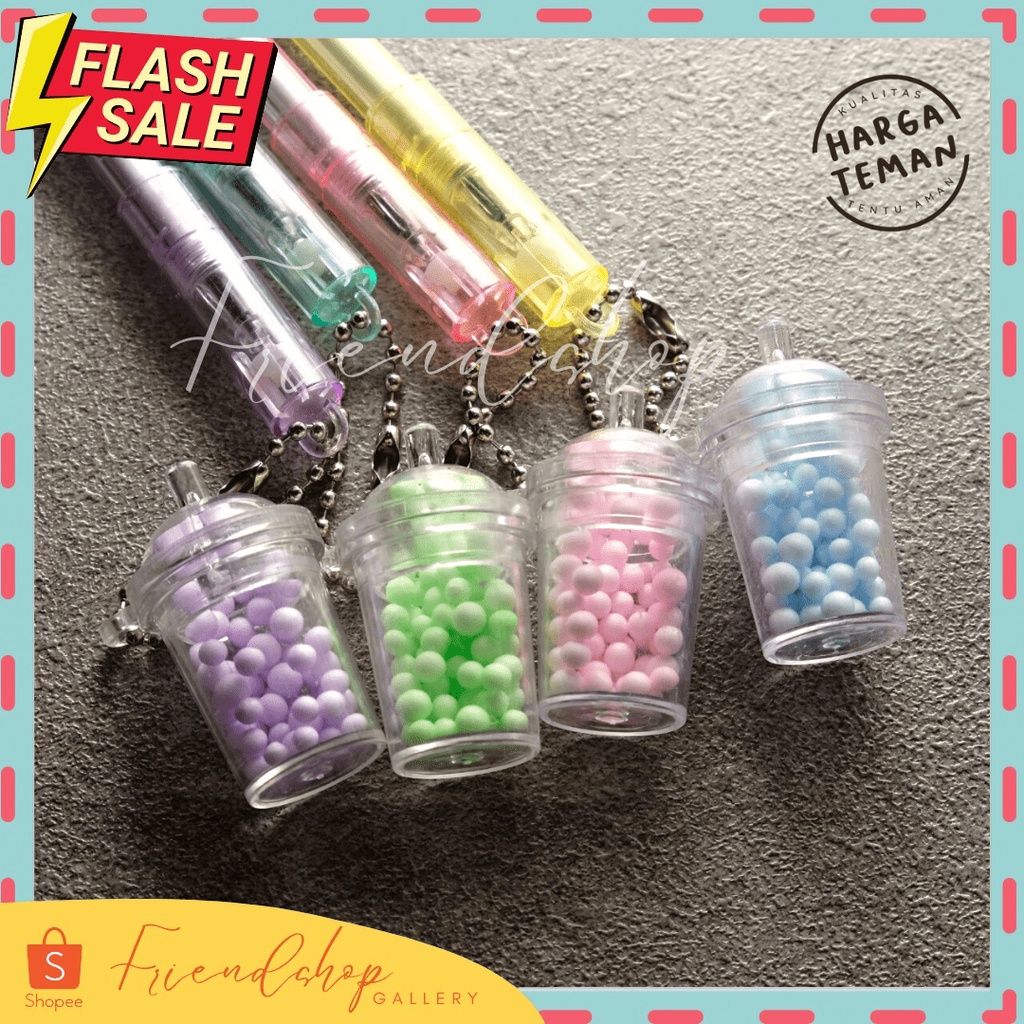 

PULPEN GEL GANTUNGAN BUBBLE BOBA CUP PEN TINTA HITAM PERLENGKAPAN KANTOR & SEKOLAH MURAH LUCU