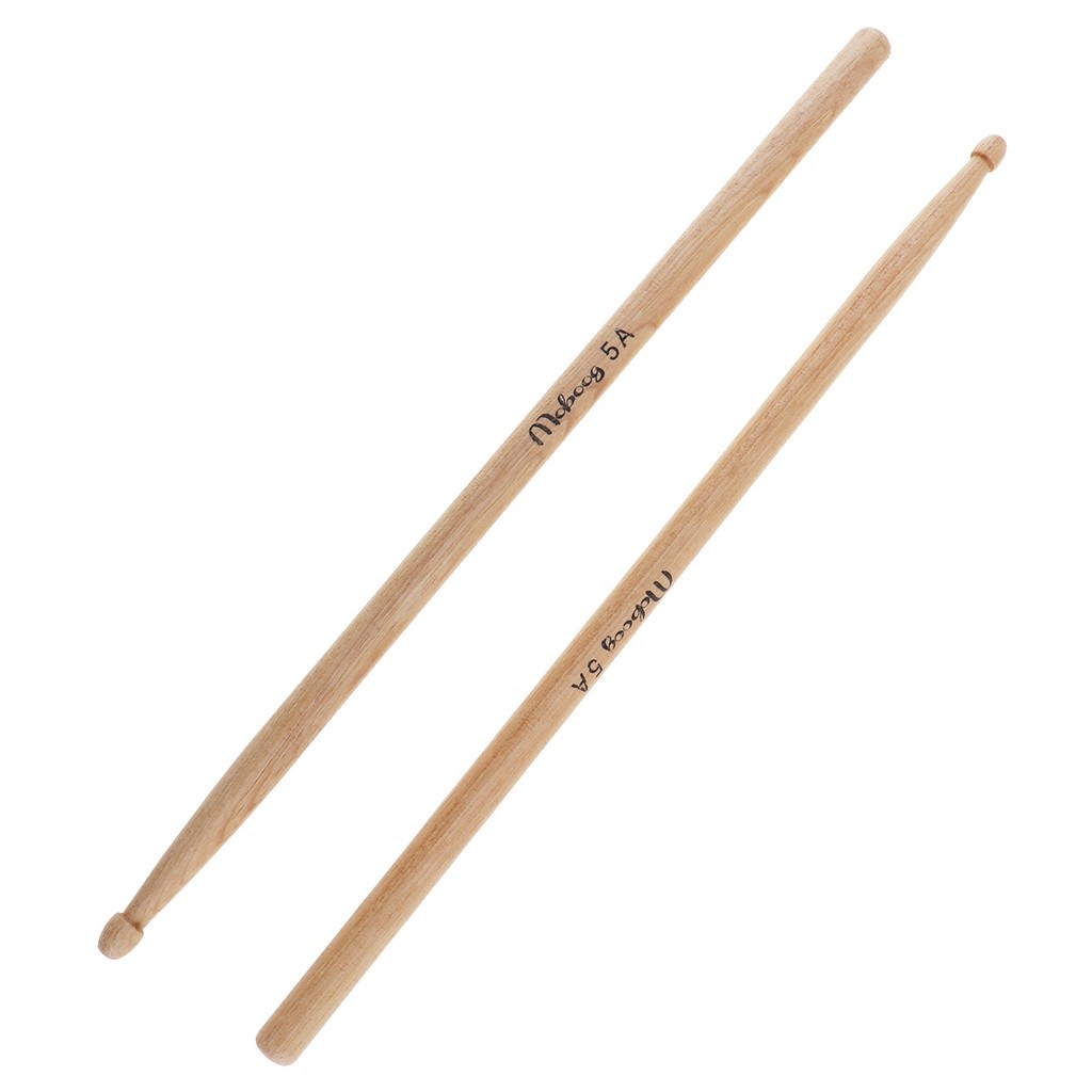 1 Pasang Stik Drum Hickory 5A Untuk Band Musik Jazz