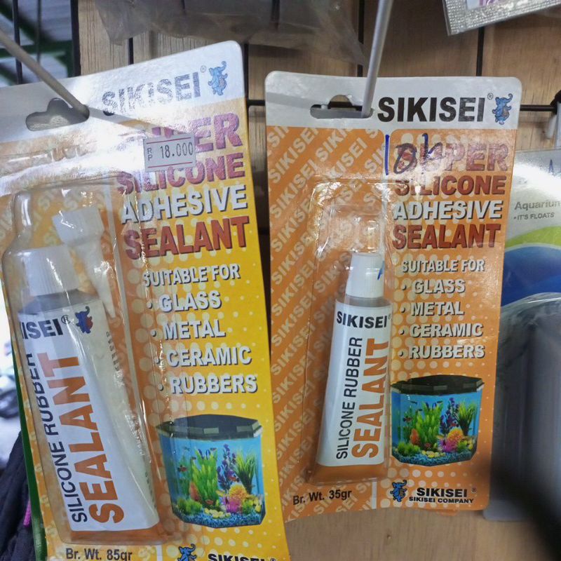 Lem Kaca Aquarium/Lem Kaca Cermin/Kecil Dan Besar