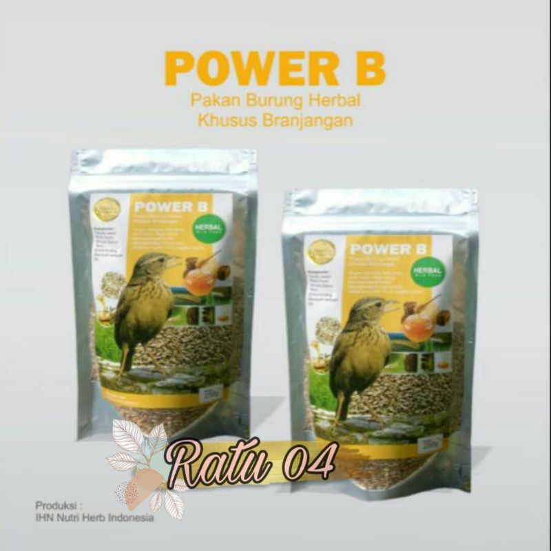 Pakan Burung Branjangan - Pakan Burung Power B