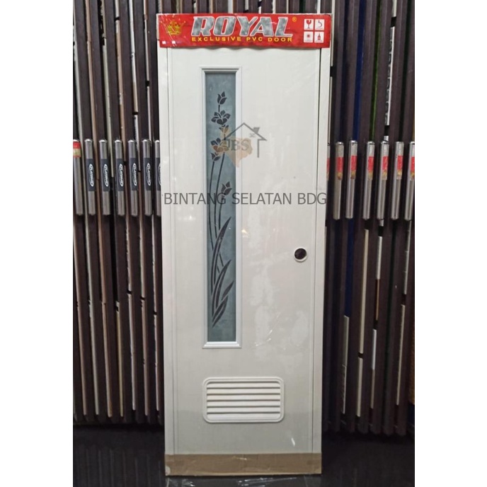 ] PINTU PVC ROYAL / PINTU KAMAR MANDI ETZA KACA