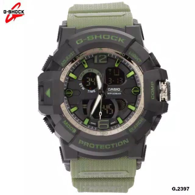 COD✔️ / Bayar Tujuan / Jam Tangan Pria Sporty Casio G-Shock GS-2397 / Ready 9 Warna