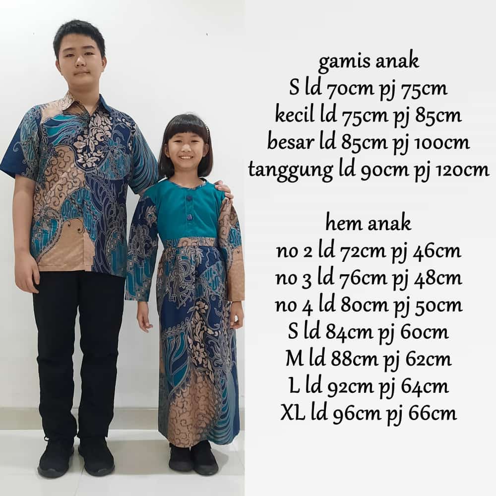 ARINI TOSKA BATIK COUPLE KELUARGA PASANGAN MODERN JUMBO PREMIUM SARIMBIT AYAH IBU ANAK DRESS GAMIS