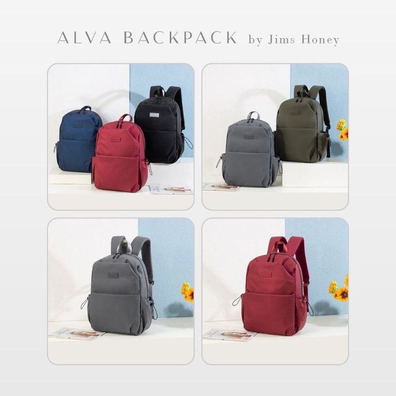 RANSEL ALVA BACKPACK ORI JIMSHONEY PURWOREJO UNISEX