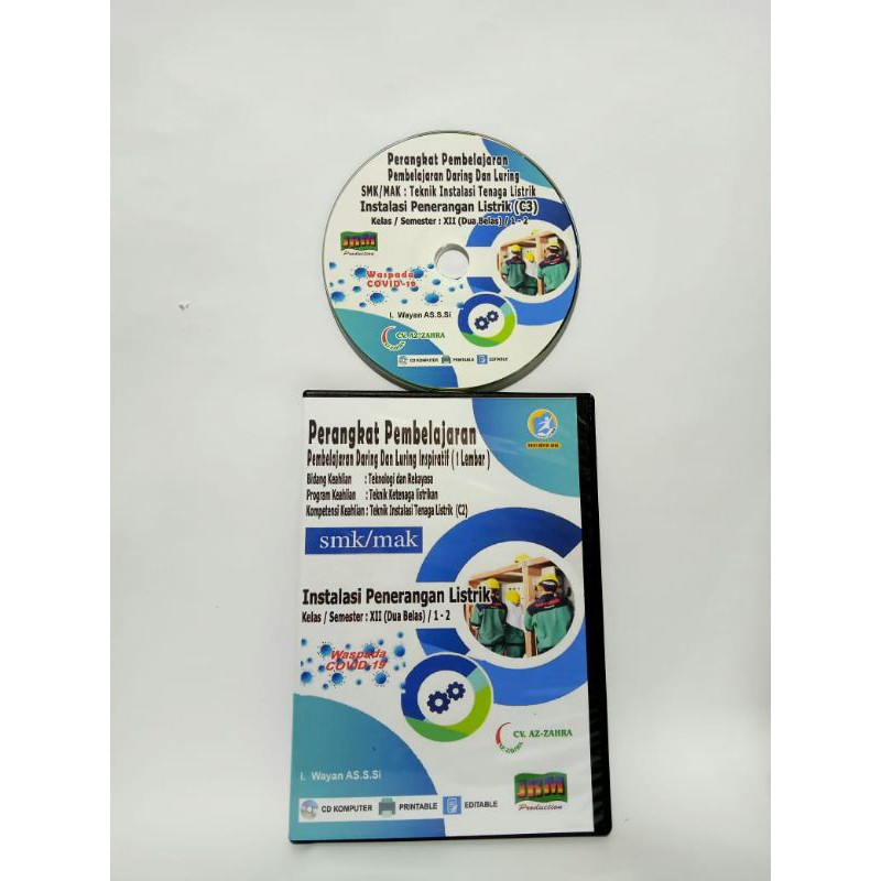 cd rpp k13 ppj daring luring mapel instalasi penerangan listrik kelas xii 12 smk mak revisi terbaru