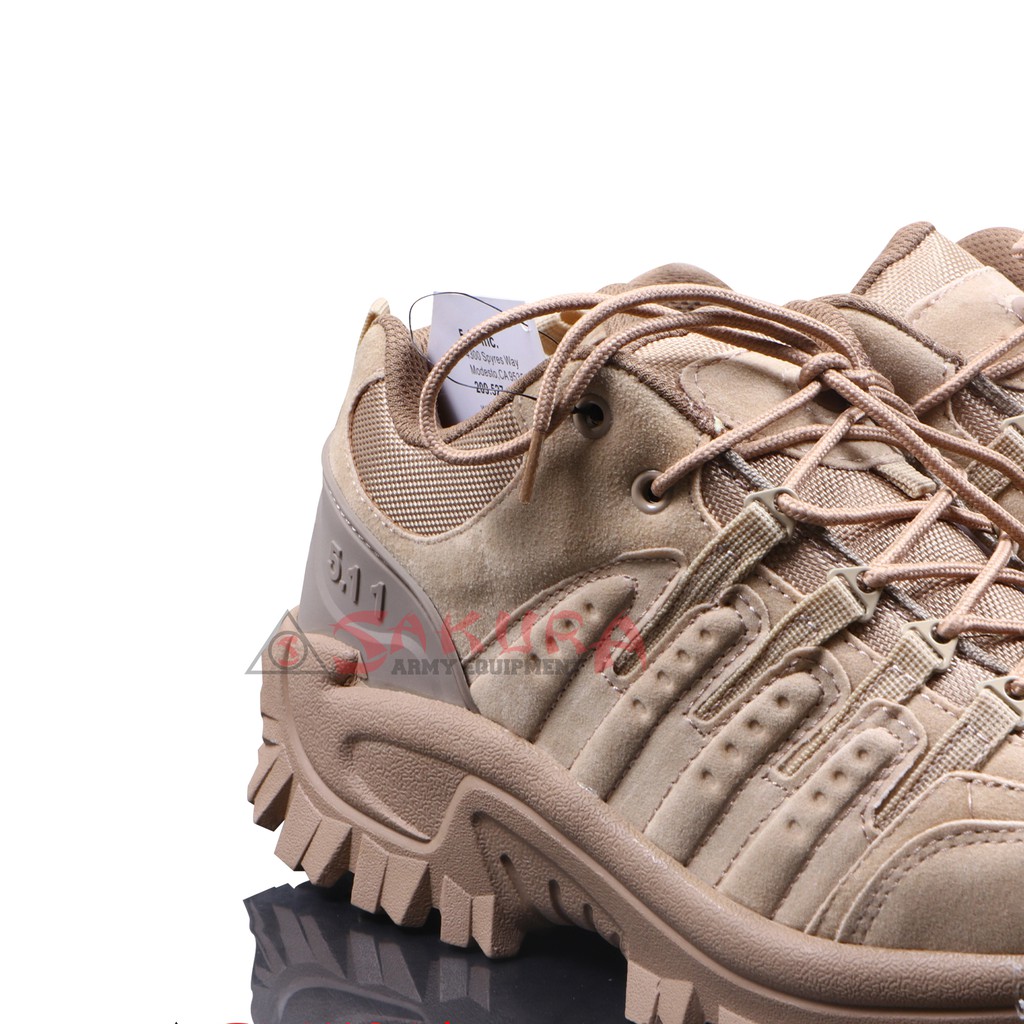 Sepatu Tactical 511 IMPORT Original Cream Pendek 4 Inch Sepatu 5.11